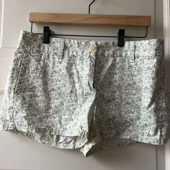 J Crew Floral Cotton Shorts - Picture 1 of 3
